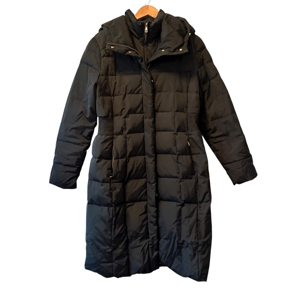 Cole Haan Black Quilted Puffer Jacket